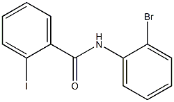 N-(2-bromophenyl)-2-iodobenzamide 구조식 이미지