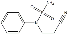 N-(2-cyanoethyl)-N-phenylsulfamide Structure