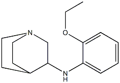 N-(2-ethoxyphenyl)-1-azabicyclo[2.2.2]octan-3-amine 구조식 이미지