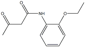 N-(2-ethoxyphenyl)-3-oxobutanamide Structure