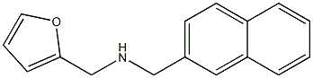 N-(2-furylmethyl)-N-(2-naphthylmethyl)amine 구조식 이미지