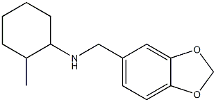 N-(2H-1,3-benzodioxol-5-ylmethyl)-2-methylcyclohexan-1-amine 구조식 이미지