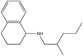 N-(2-methylpentyl)-1,2,3,4-tetrahydronaphthalen-1-amine 구조식 이미지