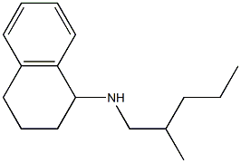 N-(2-methylpentyl)-1,2,3,4-tetrahydronaphthalen-1-amine Structure