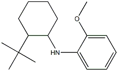 N-(2-tert-butylcyclohexyl)-2-methoxyaniline 구조식 이미지