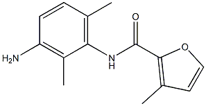 N-(3-amino-2,6-dimethylphenyl)-3-methyl-2-furamide 구조식 이미지