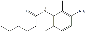 N-(3-amino-2,6-dimethylphenyl)hexanamide Structure