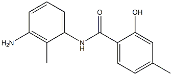 N-(3-amino-2-methylphenyl)-2-hydroxy-4-methylbenzamide Structure