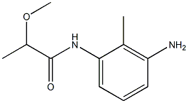 N-(3-amino-2-methylphenyl)-2-methoxypropanamide 구조식 이미지