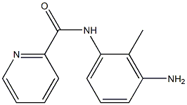 N-(3-amino-2-methylphenyl)pyridine-2-carboxamide 구조식 이미지