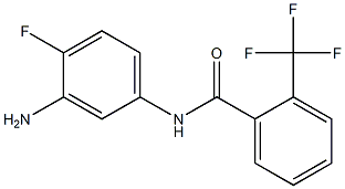 N-(3-amino-4-fluorophenyl)-2-(trifluoromethyl)benzamide Structure