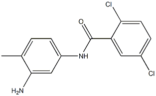 N-(3-amino-4-methylphenyl)-2,5-dichlorobenzamide 구조식 이미지