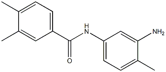 N-(3-amino-4-methylphenyl)-3,4-dimethylbenzamide 구조식 이미지