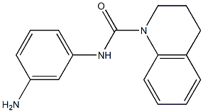 N-(3-aminophenyl)-1,2,3,4-tetrahydroquinoline-1-carboxamide 구조식 이미지