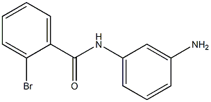 N-(3-aminophenyl)-2-bromobenzamide 구조식 이미지