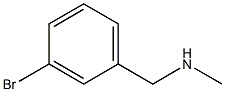 N-(3-bromobenzyl)-N-methylamine 구조식 이미지