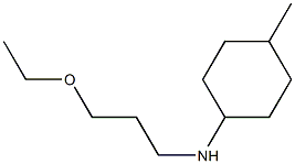 N-(3-ethoxypropyl)-4-methylcyclohexan-1-amine Structure