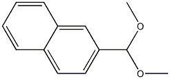 2-Naphthalenecarbaldehyde dimethyl acetal 구조식 이미지