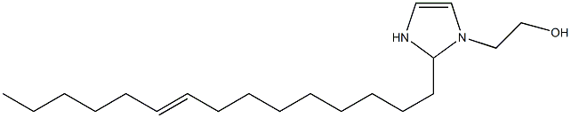 2-(9-Pentadecenyl)-4-imidazoline-1-ethanol Structure