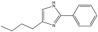 2-Phenyl-4-butyl-1H-imidazole Structure