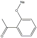 2'-(Sodiooxy)acetophenone 구조식 이미지