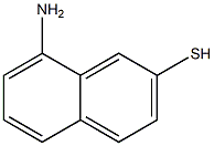 8-Amino-2-naphthalenethiol 구조식 이미지