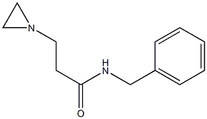 N-Benzyl-1-aziridinepropionamide 구조식 이미지