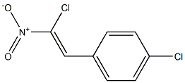 4-Chloro-1-(2-chloro-2-nitrovinyl)benzene Structure