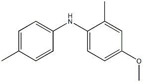 N-(4-Methoxy-2-methylphenyl)-p-toluidine 구조식 이미지