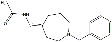 1-Benzylhexahydro-4H-azepin-4-one semicarbazone Structure