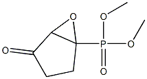 (4-Oxo-6-oxabicyclo[3.1.0]hexan-1-yl)phosphonic acid dimethyl ester 구조식 이미지