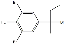 2,6-Dibromo-4-(bromo-sec-butyl)phenol Structure