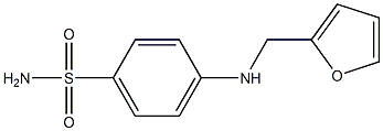 4-(Furfurylamino)benzenesulfonamide Structure