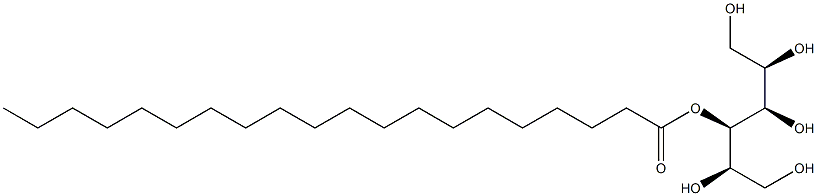 D-Mannitol 4-icosanoate 구조식 이미지