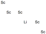 Pentascandium lithium 구조식 이미지