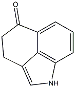 1,3,4,5-tetrahydrobenzo[CD]indole-5-one 구조식 이미지