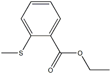 Ethyl 2-(methylthio)benzoate Structure