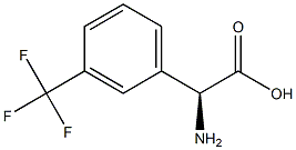 2-(3-trifluoromethyl)-phenylglycine Structure