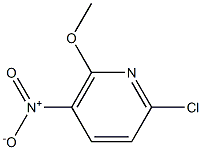 2-chloro-5-nitro-6-methoxypyridine Structure