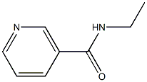 Nicotinic acid ethyl amide Structure