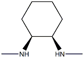 N,N'-dimethyl-1,2-cis cyclohexanediamine Structure