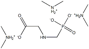 Glyphosate dimethylamine salt Structure