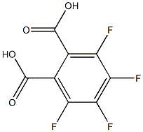 3,4,5,6-tetrafluorophthalic acid Structure