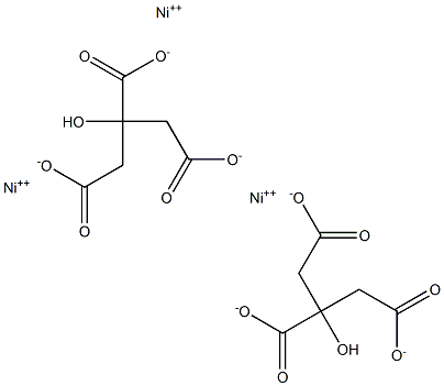 Nickel citrate Structure