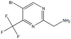 (5-Bromo-4-trifluoromethyl-pyrimidin-2-yl)-methyl-amine Structure