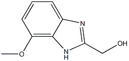 (7-Methoxy-1H-benzoimidazol-2-yl)-methanol Structure