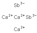 Calcium antimonide Structure