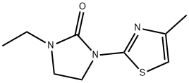 1-ethyl-3-(4-methylthiazol-2-yl)imidazolidin-2-one Structure