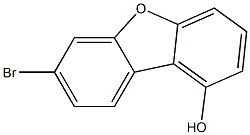 7-bromodibenzo[b,d]furan-1-ol 구조식 이미지