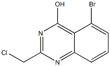 5-Bromo-2-chloromethyl-quinazolin-4-ol Structure